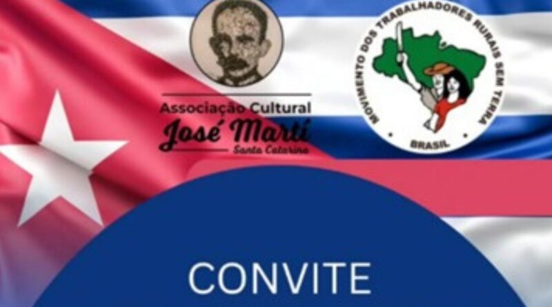 Associação promove evento de solidariedade a Cuba