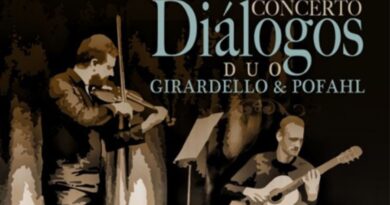 Projeto Diálogos leva concerto gratuito com Duo Girardello & Pofahl a Jaraguá do Sul no dia 29 de agosto