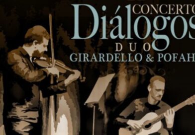 Projeto Diálogos leva concerto gratuito com Duo Girardello & Pofahl a Jaraguá do Sul no dia 29 de agosto