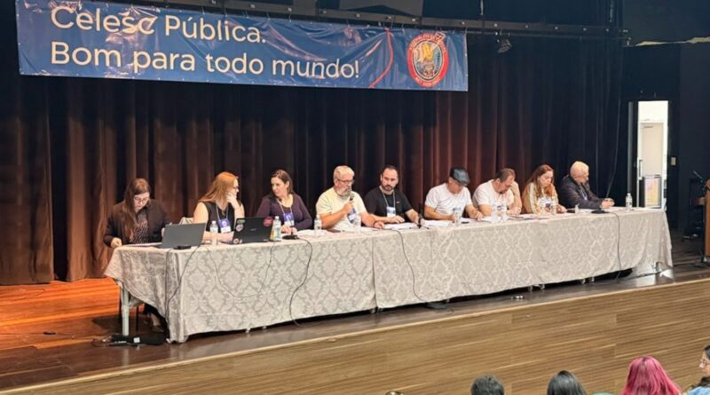 Assembleia Estadual dos Empregados da Celesc unifica Pauta de Reivindicações