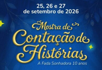 Projeto A Fada Sonhadora celebra 10 anos com Mostra de Contadores de Histórias no Teatro Carlos Gomes de Blumenau
