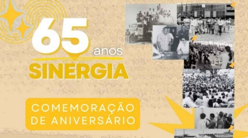 Sinergia celebra 65 anos de história e luta